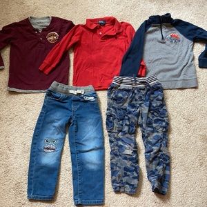 Lot Bundle Mystery Box Boys Long Sleeves and Pants